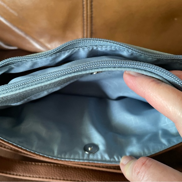 Rosetti Blue/brown Handbag - Picture 6 of 7